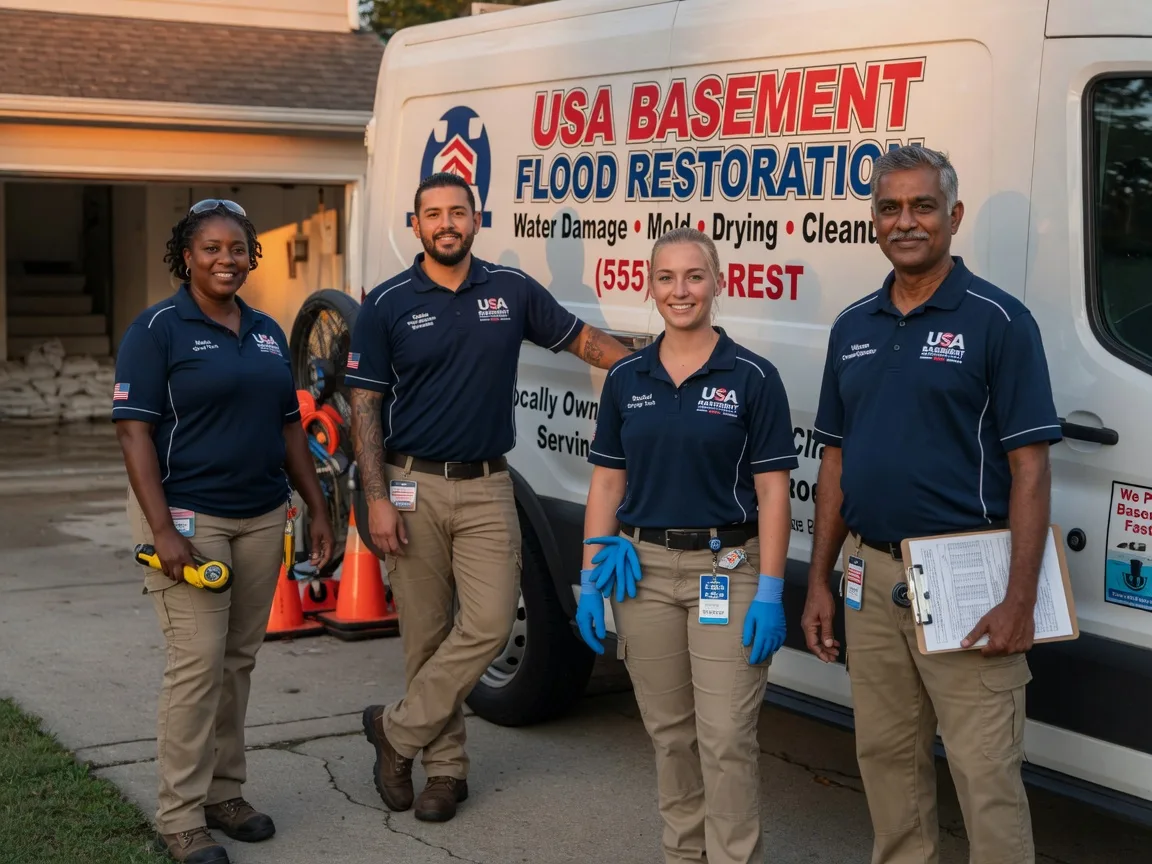 Basement Flood Cleanup company in Rapid Valley, SD
